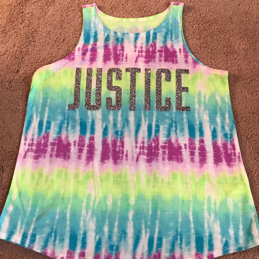 Justice tank top